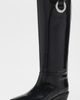 Proenza Schouler Proenza Schouler Bronco Grommet Knee High Boots Black - 2