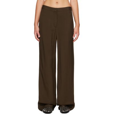 Proenza Schouler Proenza Schouler Brown Lien Trousers