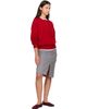Proenza Schouler Proenza Schouler Burgundy Glove Ballerina Flats - 5