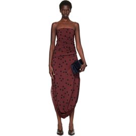 Proenza Schouler Proenza Schouler Burgundy Nayara Maxi Dress