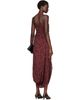 Proenza Schouler Proenza Schouler Burgundy Nayara Maxi Dress - 3