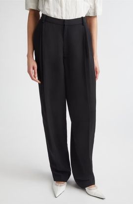 Proenza Schouler Proenza Schouler Clementina Pleated Twill Pants