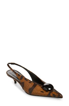 Proenza Schouler Proenza Schouler Dome Slash Slingback Pump