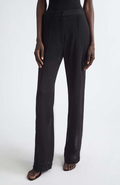 Proenza Schouler Proenza Schouler Eran Pintuck Sheer Wool Pants