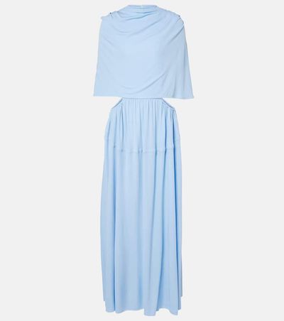 Proenza Schouler Proenza Schouler Frankie caped jersey maxi dress