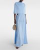 Proenza Schouler Proenza Schouler Frankie caped jersey maxi dress - 2