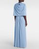 Proenza Schouler Proenza Schouler Frankie caped jersey maxi dress - 3