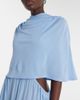 Proenza Schouler Proenza Schouler Frankie caped jersey maxi dress - 4