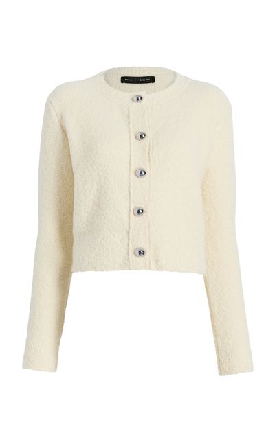Proenza Schouler Proenza Schouler Frida Wool Boucle Cardigan