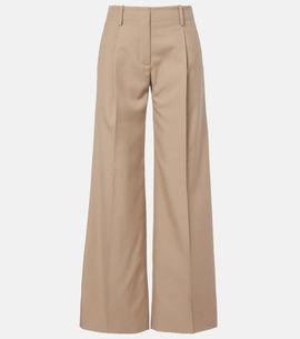 Proenza Schouler Proenza Schouler Halima wool-blend gabardine wide-leg pants