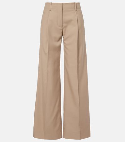 Proenza Schouler Proenza Schouler Halima wool-blend gabardine wide-leg pants