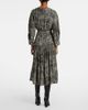 Proenza Schouler Proenza Schouler Harlow printed crÃªpe midi dress - 3