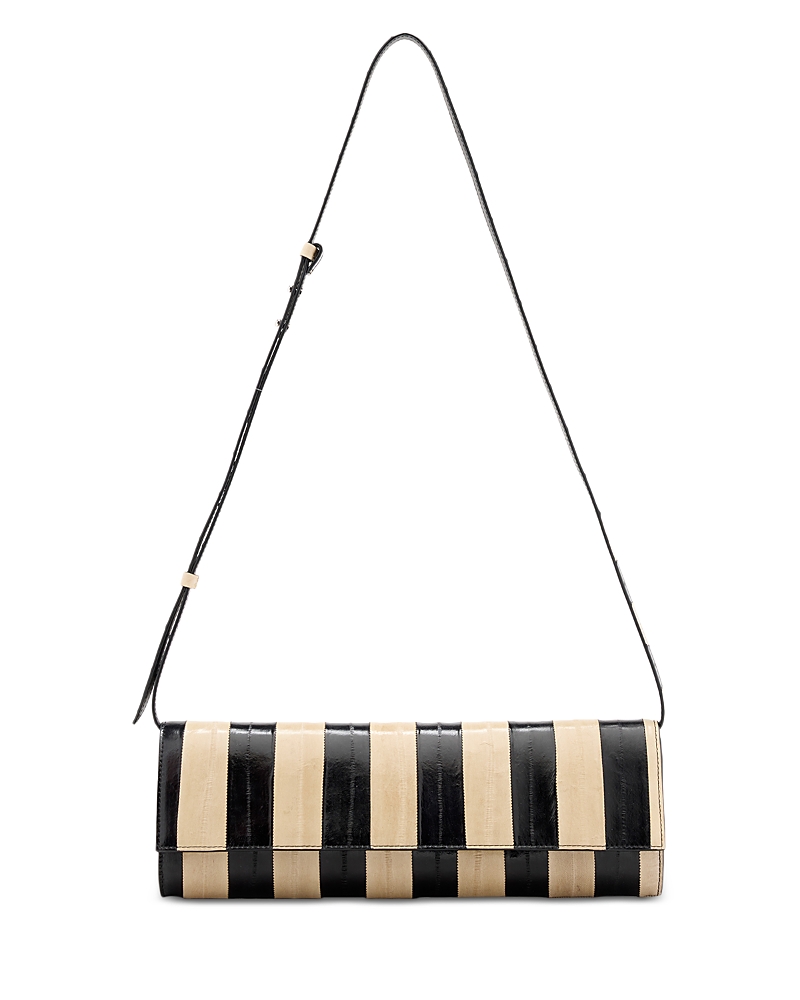 Proenza Schouler Proenza Schouler Hex Striped Eel Clutch