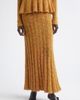 Proenza Schouler Proenza Schouler Joelle Marled Mohair & Silk Blend Bouclé Rib Maxi Skirt - 1