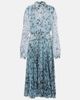 Proenza Schouler Proenza Schouler Jones printed chiffon shirt dress - 1