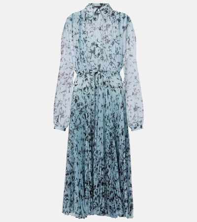 Proenza Schouler Proenza Schouler Jones printed chiffon shirt dress