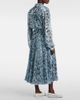 Proenza Schouler Proenza Schouler Jones printed chiffon shirt dress - 3