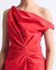 Proenza Schouler Proenza Schouler Kaelin One-Shoulder Suede Midi Dress - 4