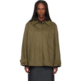 Proenza Schouler Proenza Schouler Khaki Proenza Schouler White Label Angela Jacket