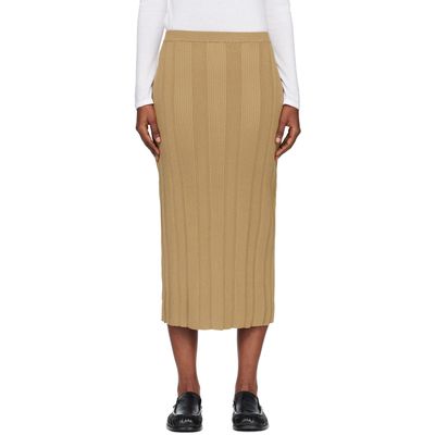 Proenza Schouler Proenza Schouler Khaki Ryanne Midi Skirt
