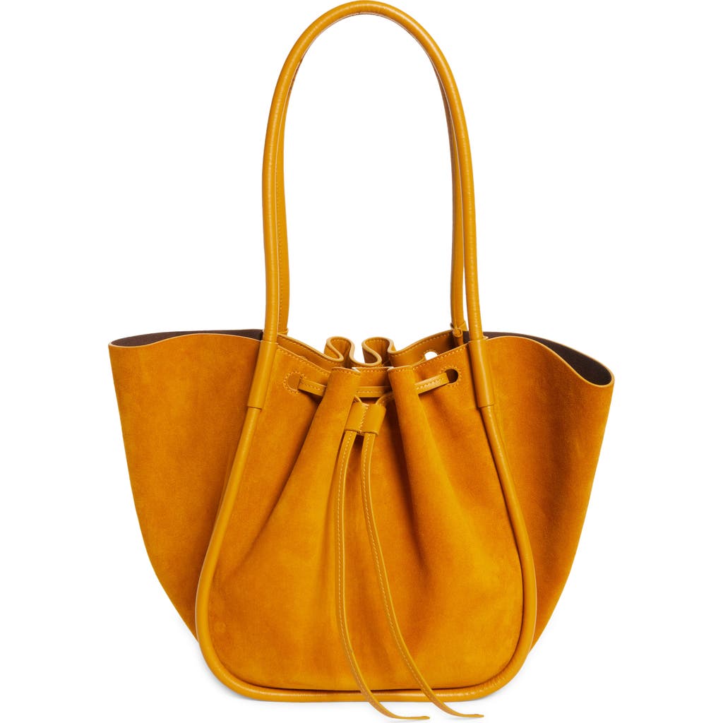 Proenza Schouler Proenza Schouler Large Ruched Suede Tote