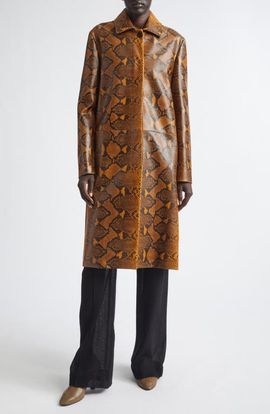 Proenza Schouler Proenza Schouler Leticia Python Print Coat