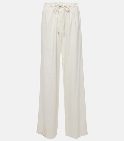 Proenza Schouler Proenza Schouler Linen-blend wide-leg pants