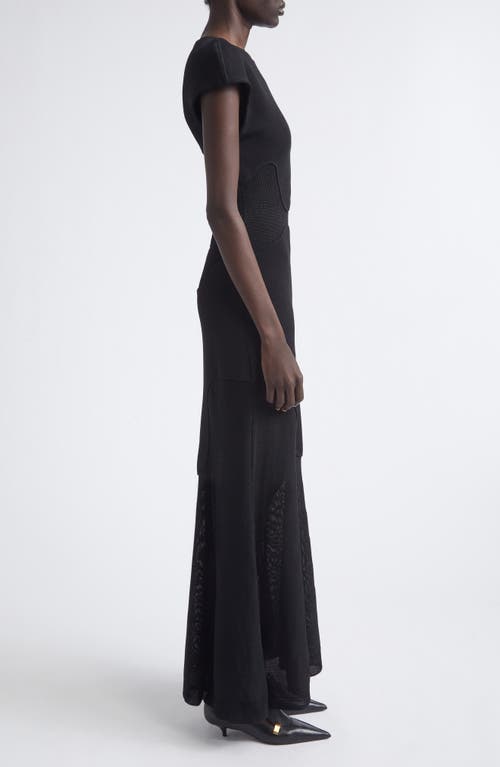 Proenza Schouler Proenza Schouler Maissa Stretch Crepe & Mesh Gown