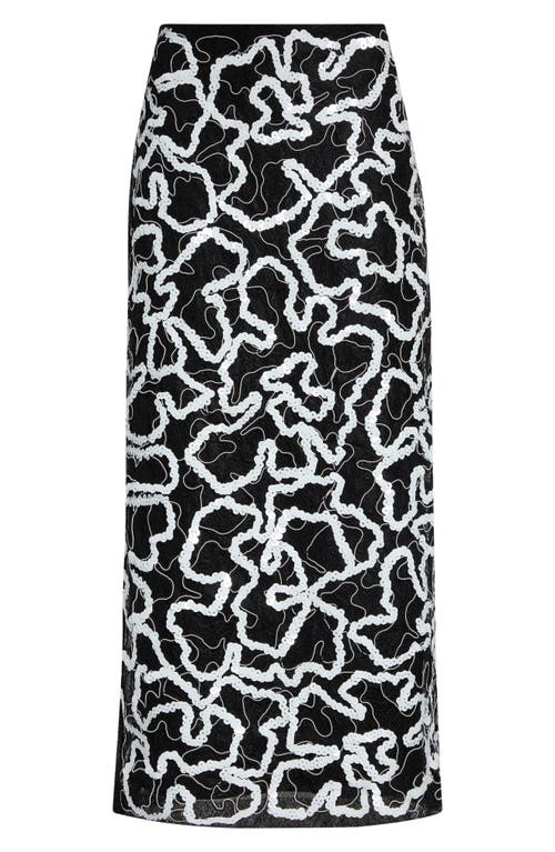 Proenza Schouler Proenza Schouler Maite Sequin Embellished Lace Skirt