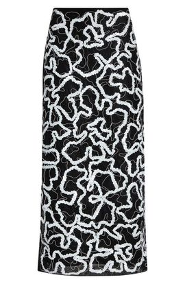 Proenza Schouler Proenza Schouler Maite Sequin Embellished Lace Skirt