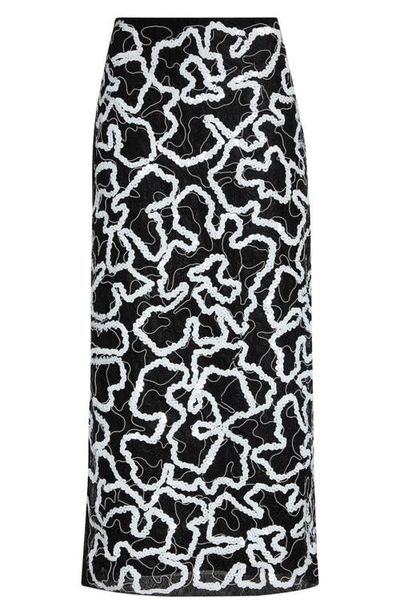 Proenza Schouler Proenza Schouler Maite Sequin Embellished Lace Skirt