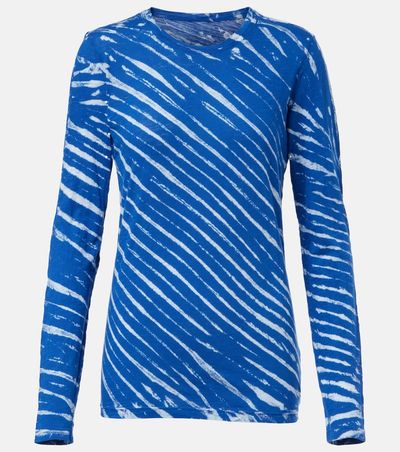 Proenza Schouler Proenza Schouler Mia tie-dye cotton jersey top