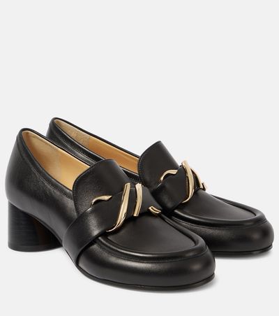 Proenza Schouler Proenza Schouler Monogram leather loafer pumps