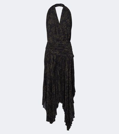 Proenza Schouler Proenza Schouler Paulina draped floral georgette midi dress