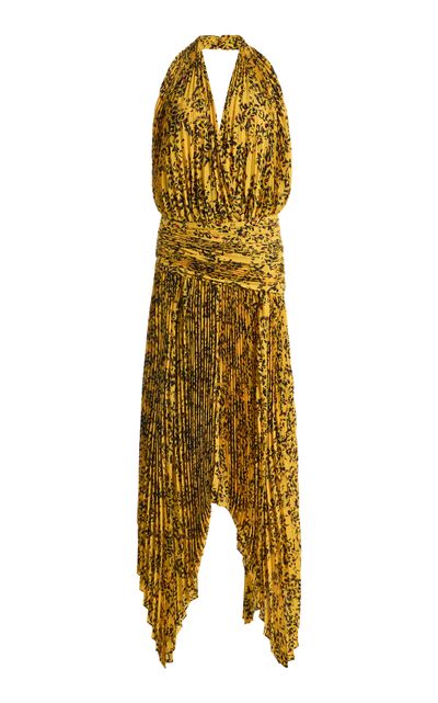 Proenza Schouler Proenza Schouler Paulina Pleated Maxi Dress