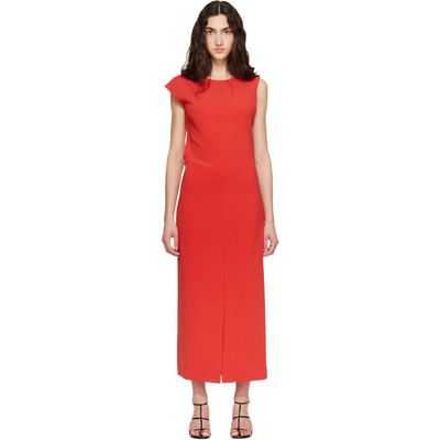 Proenza Schouler Proenza Schouler Red Damea Maxi Dress