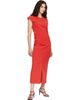 Proenza Schouler Proenza Schouler Red Damea Maxi Dress - 4