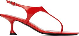 Proenza Schouler Proenza Schouler Red Tee Thong Heeled Sandals
