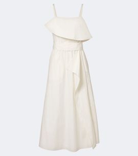Proenza Schouler Proenza Schouler Reign ruffled cotton-blend midi dress