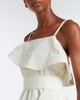 Proenza Schouler Proenza Schouler Reign ruffled cotton-blend midi dress - 3