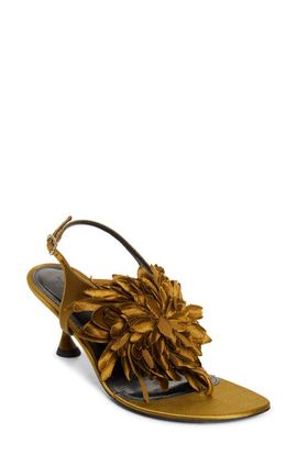 Proenza Schouler Proenza Schouler Satin Flower Sandal