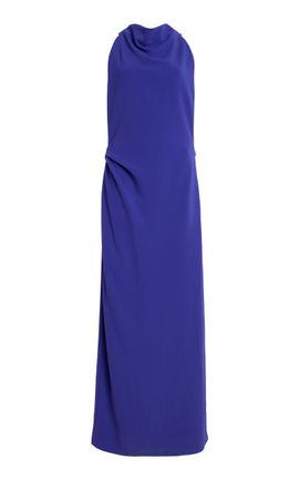 Proenza Schouler Proenza Schouler Selena Halter Crepe Maxi Dress