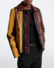 Proenza Schouler Proenza Schouler Sirine snake-effect striped leather jacket - 2