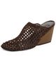 Proenza Schouler Proenza Schouler Slant Crochet Mules Mushroom - 1