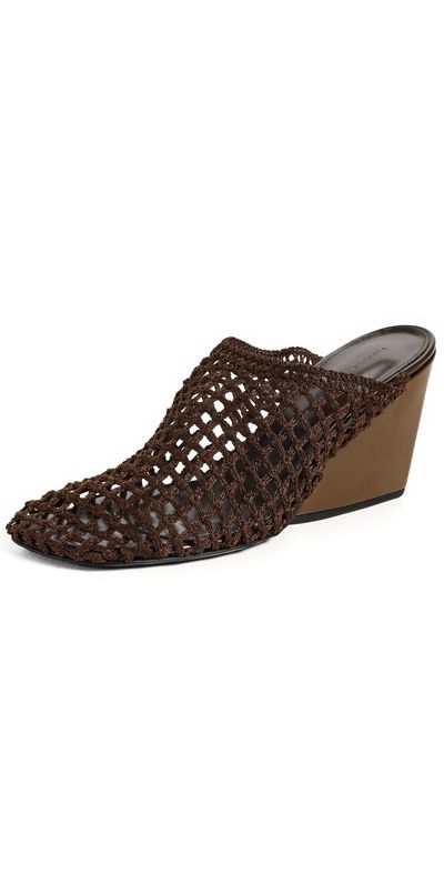 Proenza Schouler Proenza Schouler Slant Crochet Mules Mushroom
