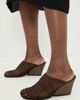 Proenza Schouler Proenza Schouler Slant Crochet Mules Mushroom - 3