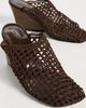 Proenza Schouler Proenza Schouler Slant Crochet Mules Mushroom - 6