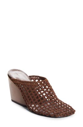 Proenza Schouler Proenza Schouler Slant Crochet Wedge Mule