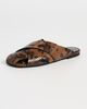 Proenza Schouler Proenza Schouler Slant Cross Slides In Embossed Python Ochre Multi - 2