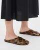 Proenza Schouler Proenza Schouler Slant Cross Slides In Embossed Python Ochre Multi - 3
